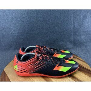 Adidas Men's Size US 13 Messi 15.3 Black Orange Football Indoor Soccer Shoes